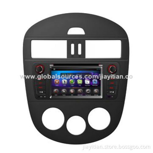Two Din Android 4.2 Car Multimedia Players for Nissan Tiida Auto, Supports 3G/Wi-Fi/DVR/Easy Connect